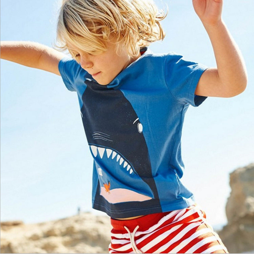 Children's Summer Short-Sleeved T-Shirt New
