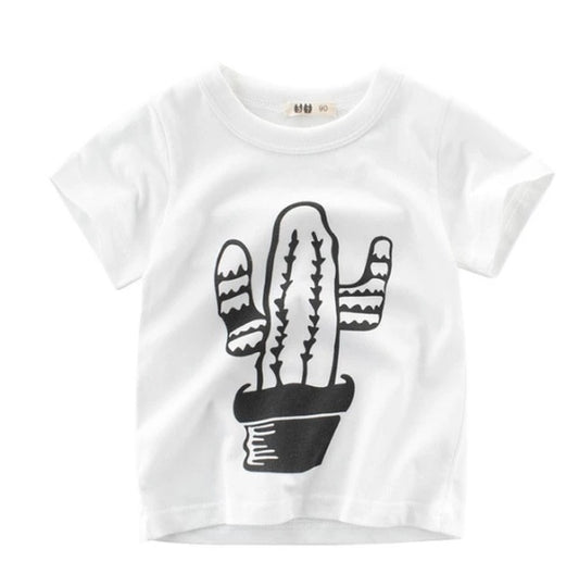 Boys Cotton T-shirt Short Sleeve