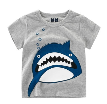 Boys Cotton T-shirt Short Sleeve