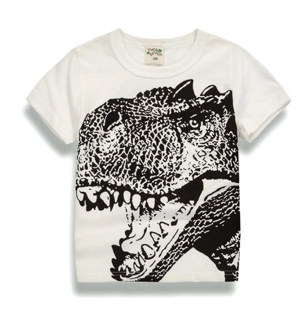 Boys Cotton T-shirt Short Sleeve