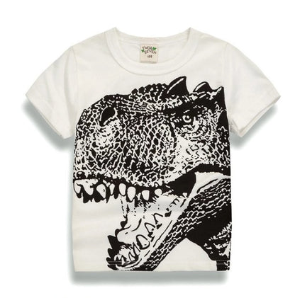 Boys Cotton T-shirt Short Sleeve
