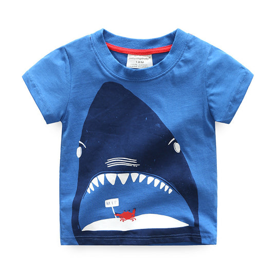 Children's Summer Short-Sleeved T-Shirt New