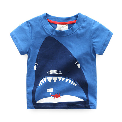 Children's Summer Short-Sleeved T-Shirt New