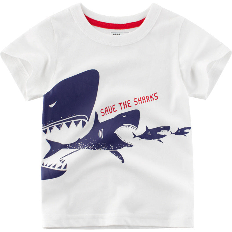 Summer Children's Wear Short Sleeve T-Shirt