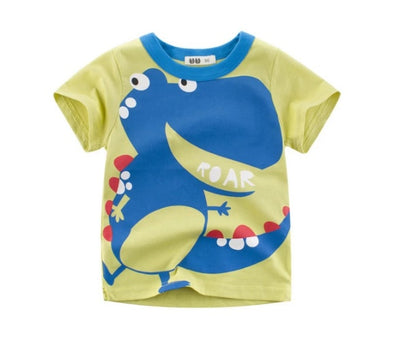 Boys Cotton T-shirt Short Sleeve