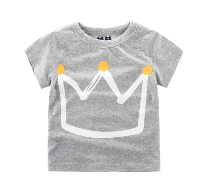 Boys Cotton T-shirt Short Sleeve