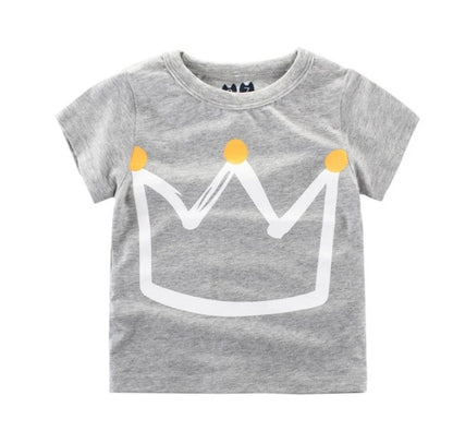 Boys Cotton T-shirt Short Sleeve