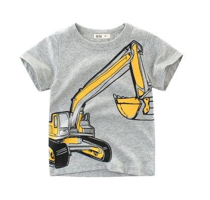 Boys Cotton T-shirt Short Sleeve
