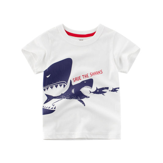 Summer Children's Wear Short Sleeve T-Shirt