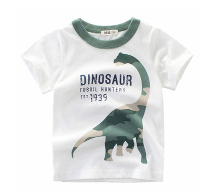 Boys Cotton T-shirt Short Sleeve