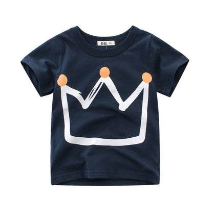 Boys Cotton T-shirt Short Sleeve
