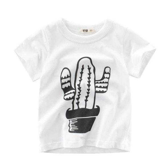Boys Cotton T-shirt Short Sleeve