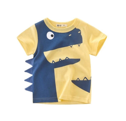 Boys Cotton T-shirt Short Sleeve